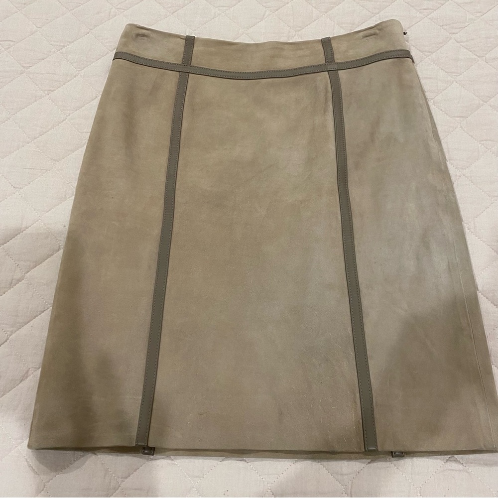 Tory Burch Tan Pencil Skirt